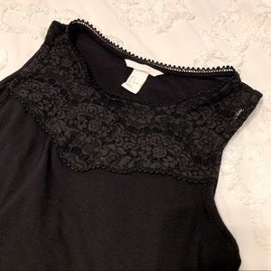 Black tank top from H&M